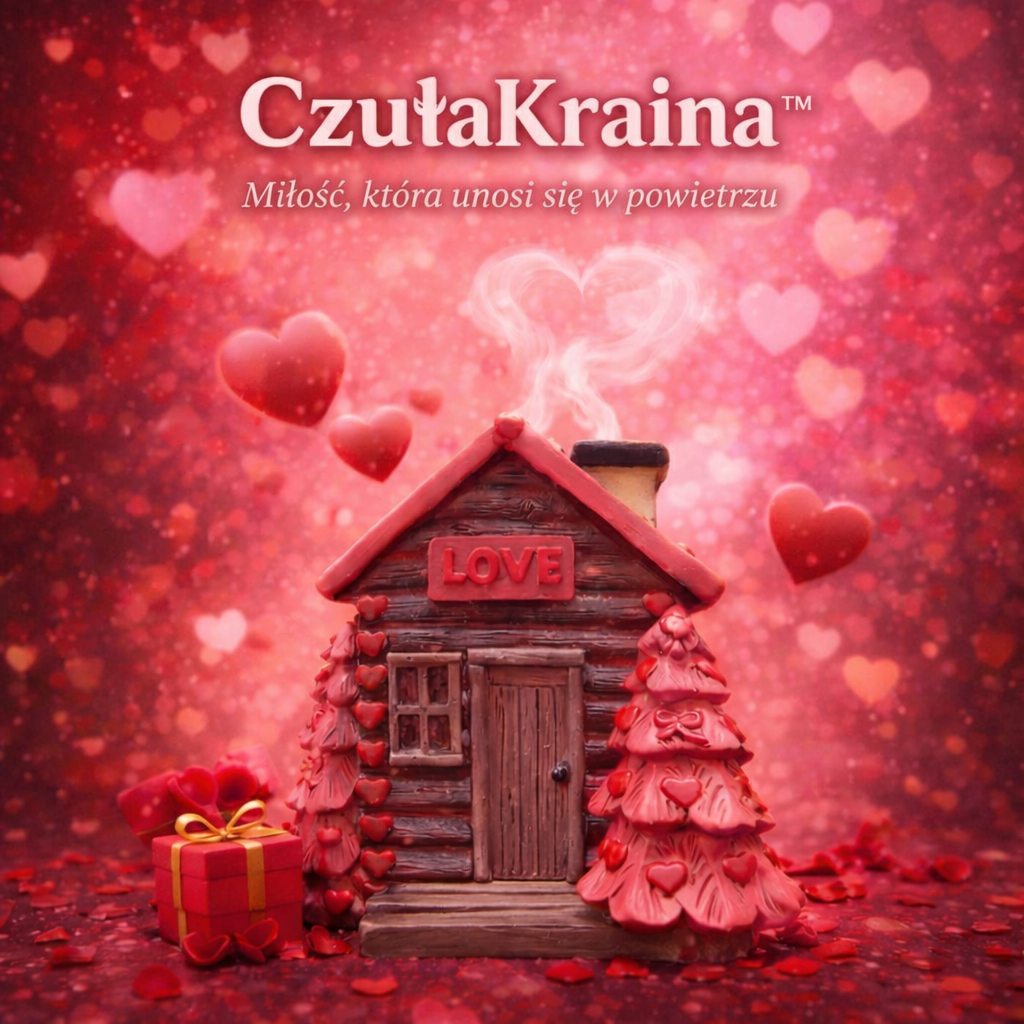 Walentynkowy Domek Kadzidełko - CzułaKraina™